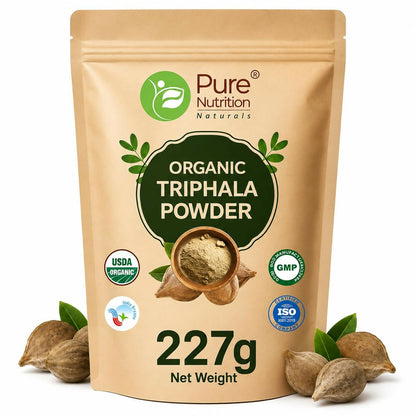 Image 1 of 227 gm / Pack of 1 for the product Pure Nutrition Organic Triphala Fruits Powder