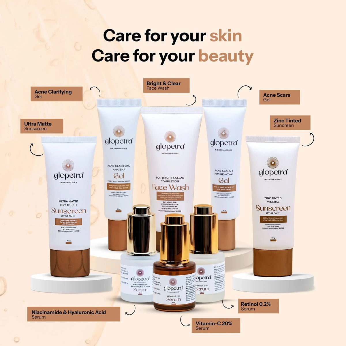Image 10 of Glopetra Zinc Tinted Mineral Sunscreen Spf 50 Pa+++