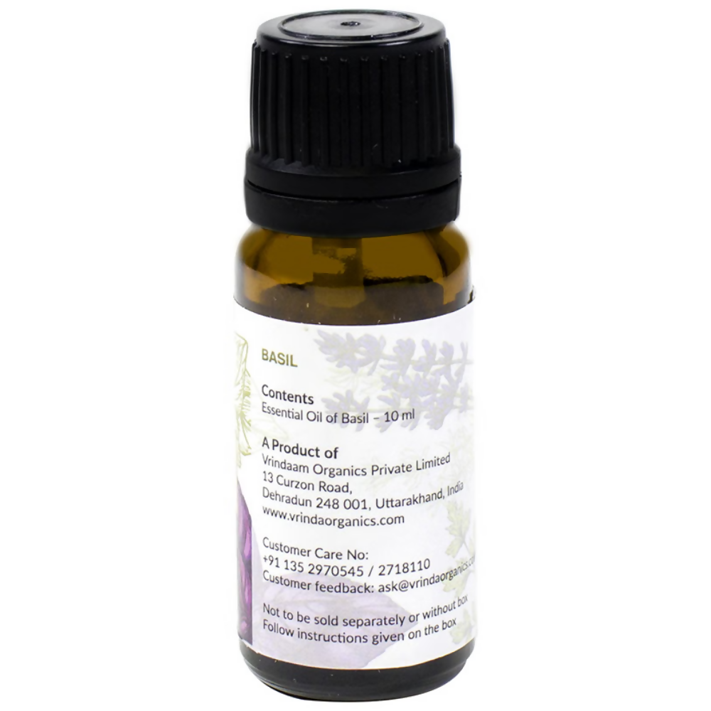 Image 3 of Vrinda Basil Aromatic & Therapeutic Essential Oil