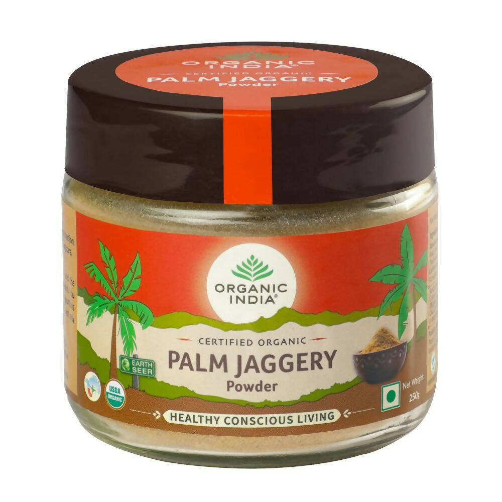 Image 1 of 250 gm for the product Organic India Palm Jaggery Powder