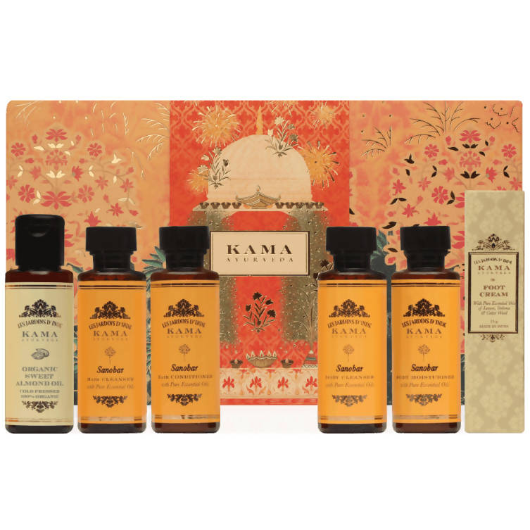 Image 1 of 265 gm for the product Kama Ayurveda Pure Happiness Sukham Gift Box