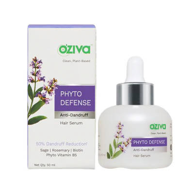 Image 1 of 50 ml / Pack of 1 for the product OZiva Phyto Defense Anti-Dandruff Hair Serum