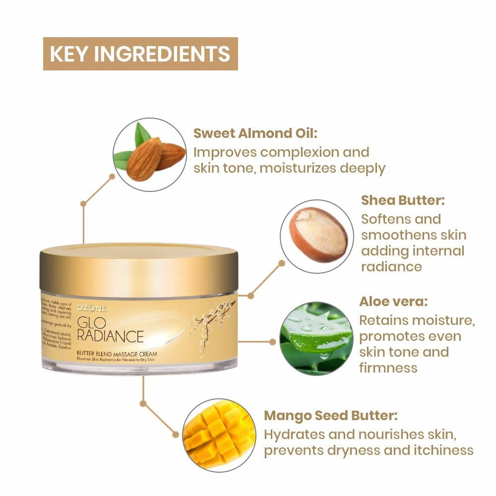Image 2 of Ozone Glo Radiance Butter Blend Massage Cream