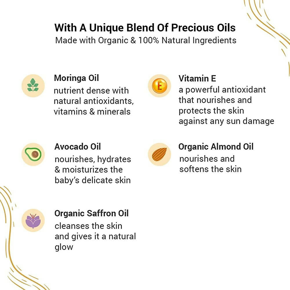 Image 5 of BabyChakra Nourishing Baby Massage Oil
