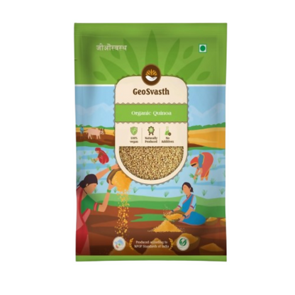 Image 1 of 500 gm for the product GeoSvasth Organic Quinoa