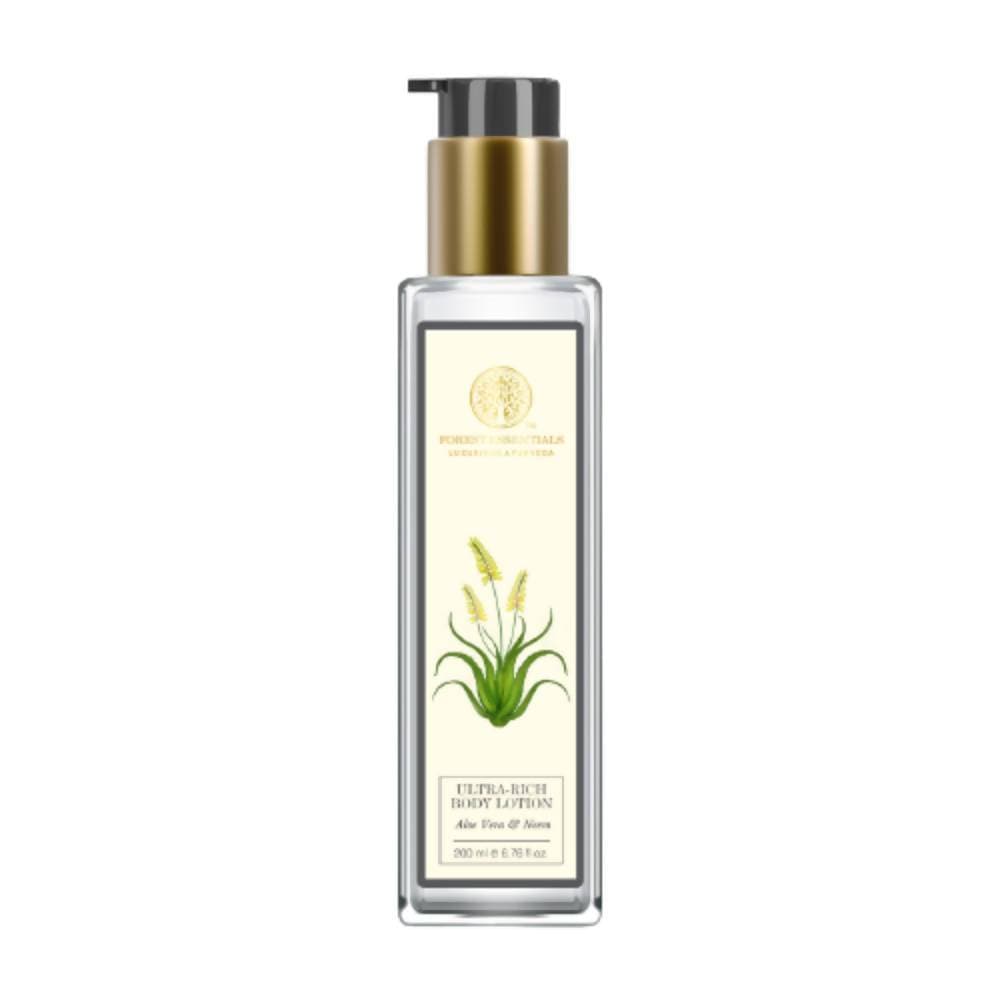 Image 1 of Forest Essentials Aloe Vera & Neem Ultra-Rich Body Lotion