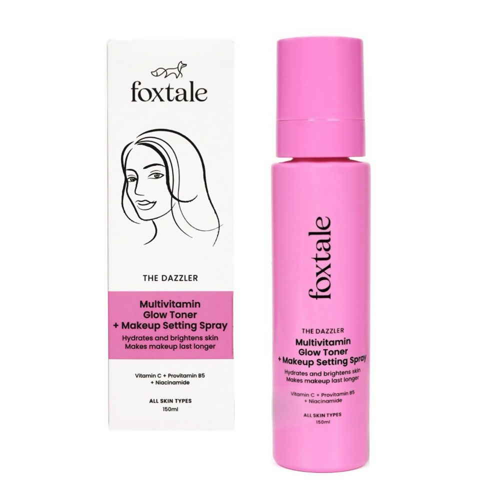 Image 1 of Foxtale The Dazzler Multivitamin Glow Toner + Makeup Setting Spray