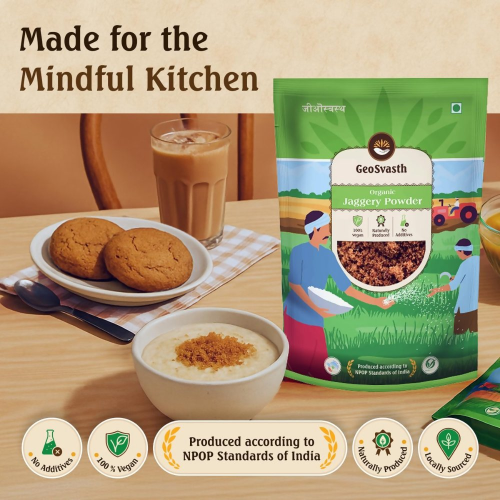 Image 5 of GeoSvasth Organic Jaggery Powder
