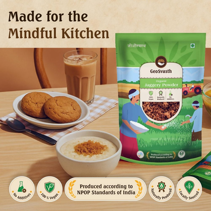 Image 5 of GeoSvasth Organic Jaggery Powder
