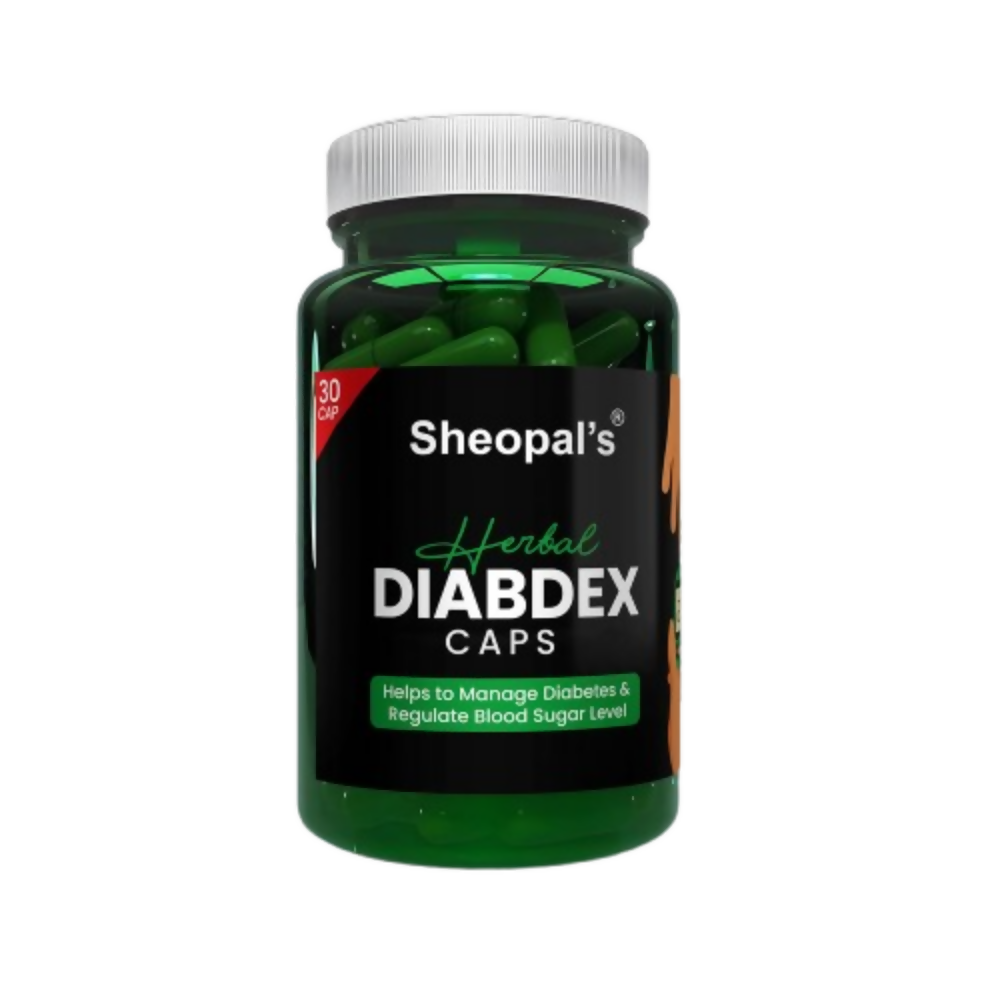 Image 1 of 30 caps for the product Sheopal's Herbal Diabdex Diabetes Capsules