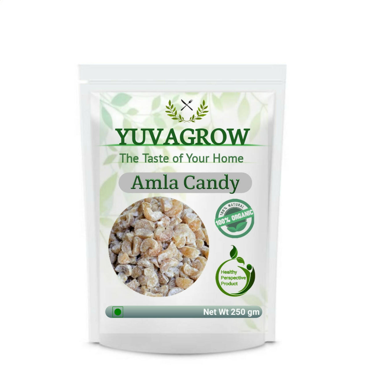 Image 1 of 250 gm for the product Yuvagrow Amla Candy