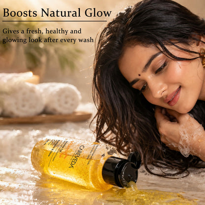 Image 3 of CareVeda Vitamin C Shower Gel With Lemon & Red Grapes, Brightening Body Wash