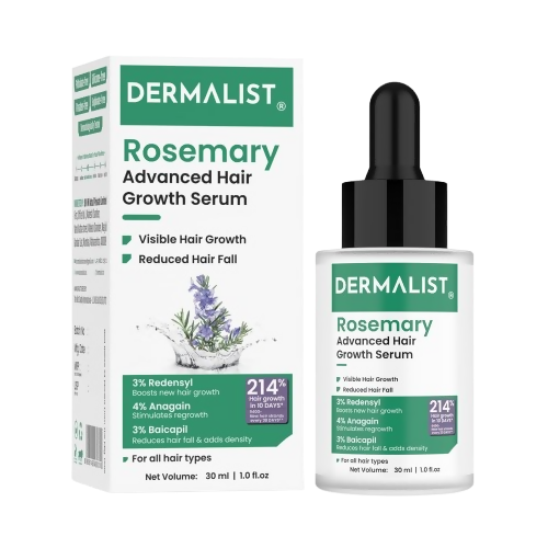 Image 1 of 30 ml / Pack of 1 for the product Dermalist Rosemary Hair Growth Serum with 3% Redensyl, 4% AnaGain & 3% Baicapil
