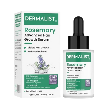 Image 1 of 30 ml / Pack of 1 for the product Dermalist Rosemary Hair Growth Serum with 3% Redensyl, 4% AnaGain & 3% Baicapil