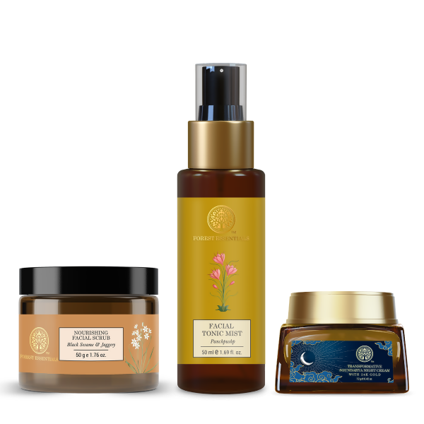 Image 1 of Forest Essentials Night-time CTM Ritual For Anti-ageing