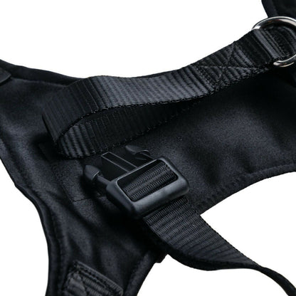 Image 5 of Waggety Tuxedo Dog Harness - Stylish Black & White Design, Adjustable Fit, Durable Fabric, Elegant Pet Harness for Dogs
