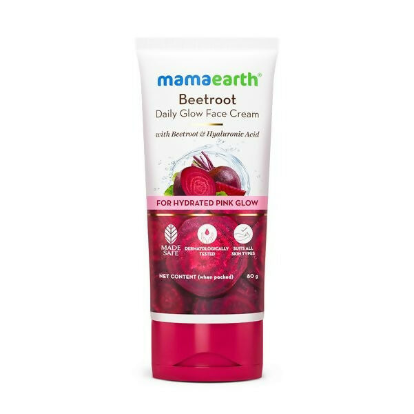 Image 1 of Mamaearth Beetroot Daily Glow Face Cream With Beetroot & Hyaluronic Acid