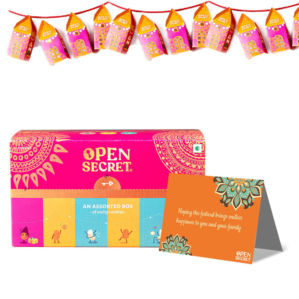 Image 1 of Open Secret Celebration Nutty Cookies Gift Pack