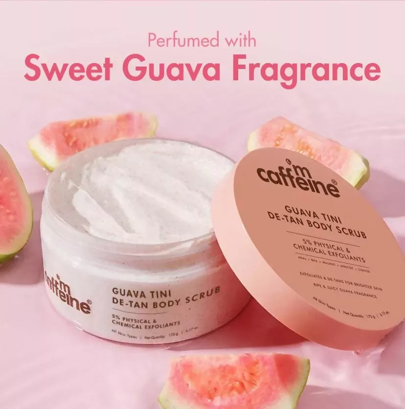 Image 2 of mCaffeine Guava Tini De-Tan Body Scrub