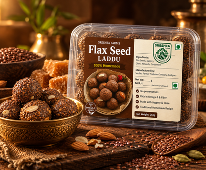 Image 2 of Sreshta Farms Organic Ragi (Finger Millet) Laddu