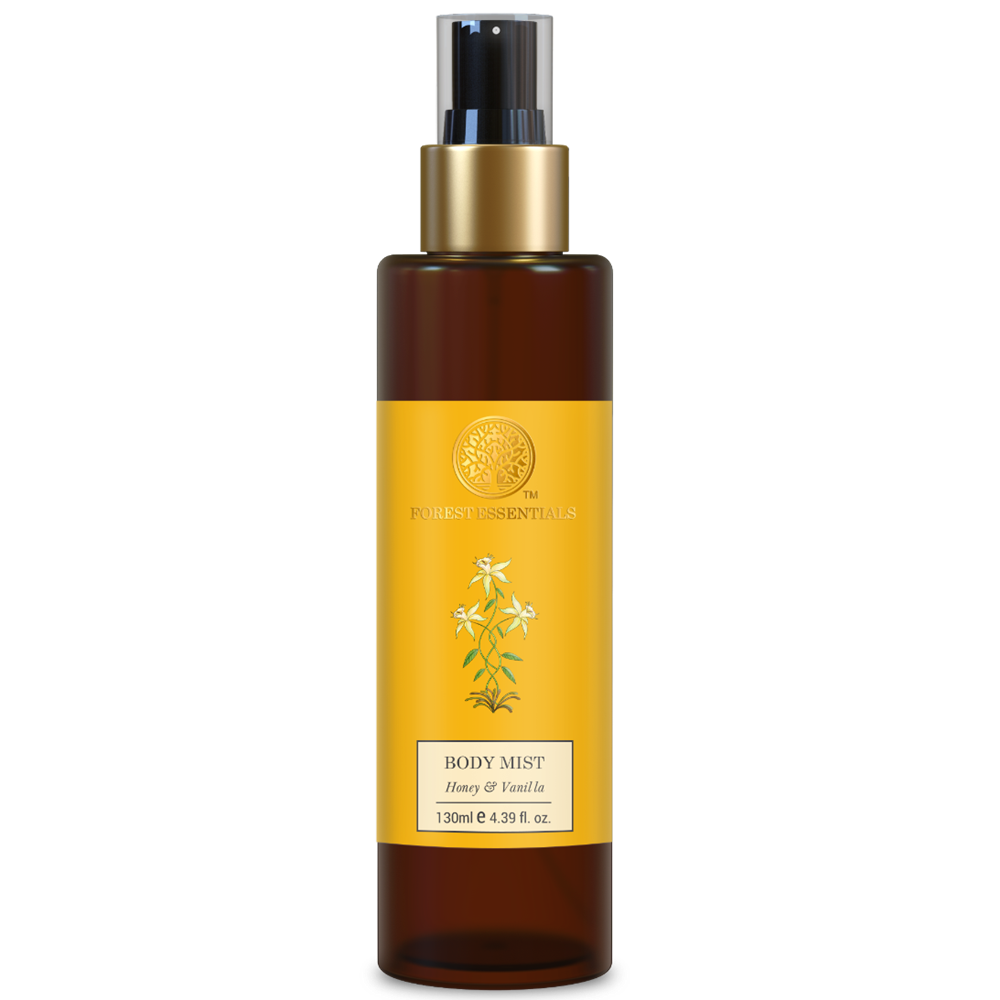 Image 1 of 130 ml for the product Forest Essentials Body Mist Honey & Vanilla