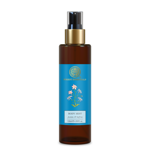 Image 1 of 130 ml for the product Forest Essentials Body Mist Jasmine & Saffron