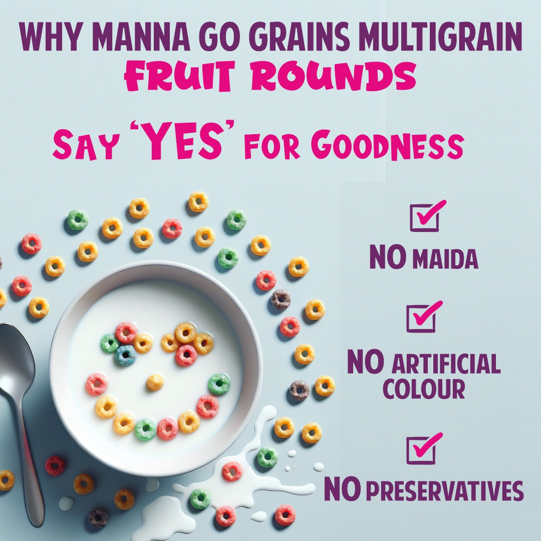 Image 7 of Manna Go Grains Crunchies Fruit Rounds