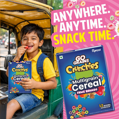 Image 4 of Manna Go Grains Crunchies Fruit Rounds