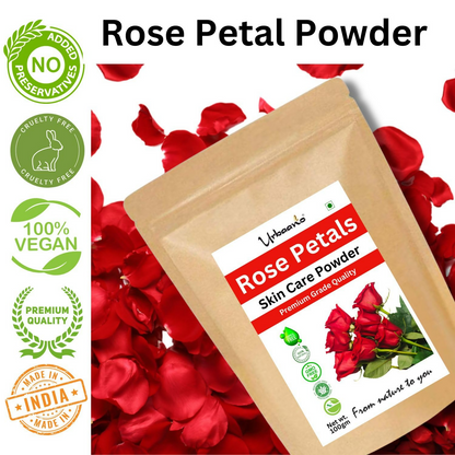 Image 2 of Urbaano Herbal Rose Petal Powder Double Filtered Natural Pure For Skin