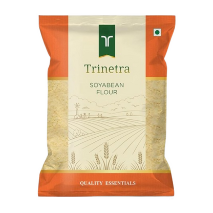 Image 1 of 500 gm for the product Trinetra Soyabean Atta