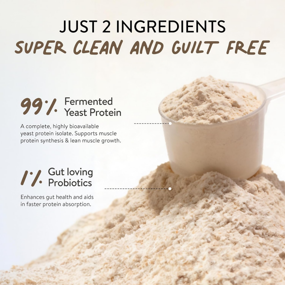 Image 4 of Happy Cultures 31g Unflavoured Yeast Protein Isolate