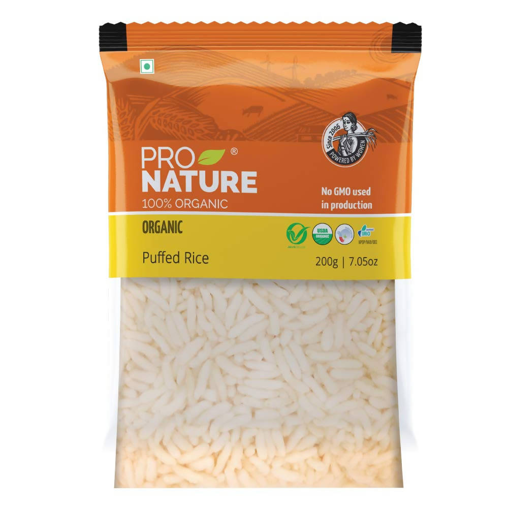 Image 1 of 200 gm / Pack of 1 for the product Pro Nature Organic Puffed Rice