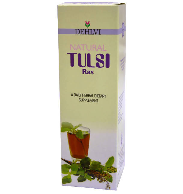 Image 1 of 500 ml for the product Dehlvi Natural Tulsi Ras