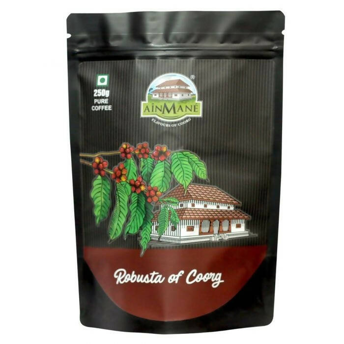 Image 1 of 250 gm / Espresso for the product Ainmane Robusta of Coorg