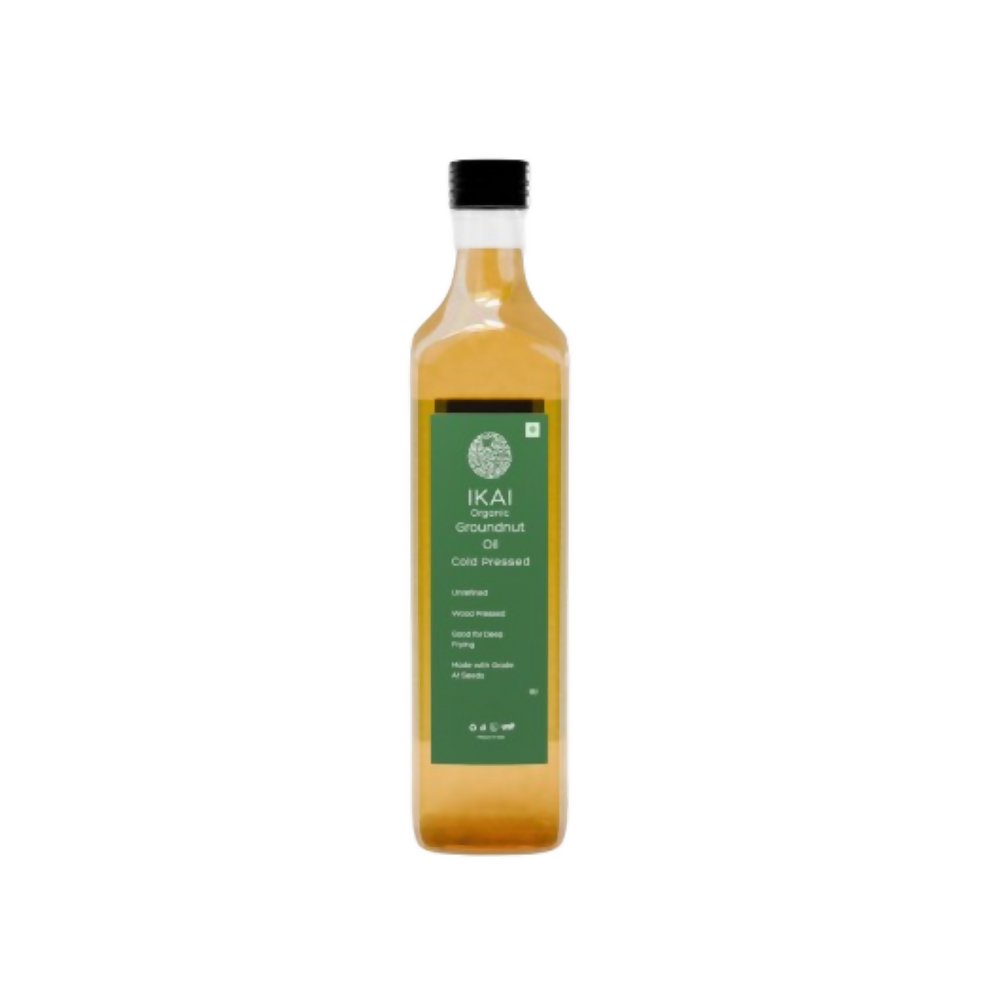 Image 1 of 1000 ml / Pack of 1 for the product IKAI Organic Groundnut Oil