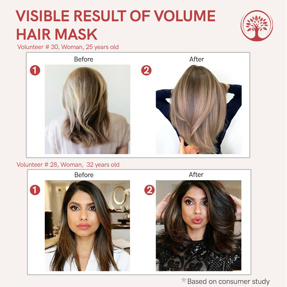 Image 7 of Ivory Natural Hair Volume Mask - Hair Volume And Length For Both Men & Women