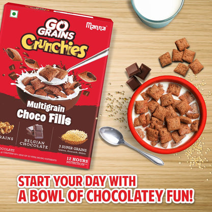 Image 2 of Manna Go Grains Crunchies Chocofills