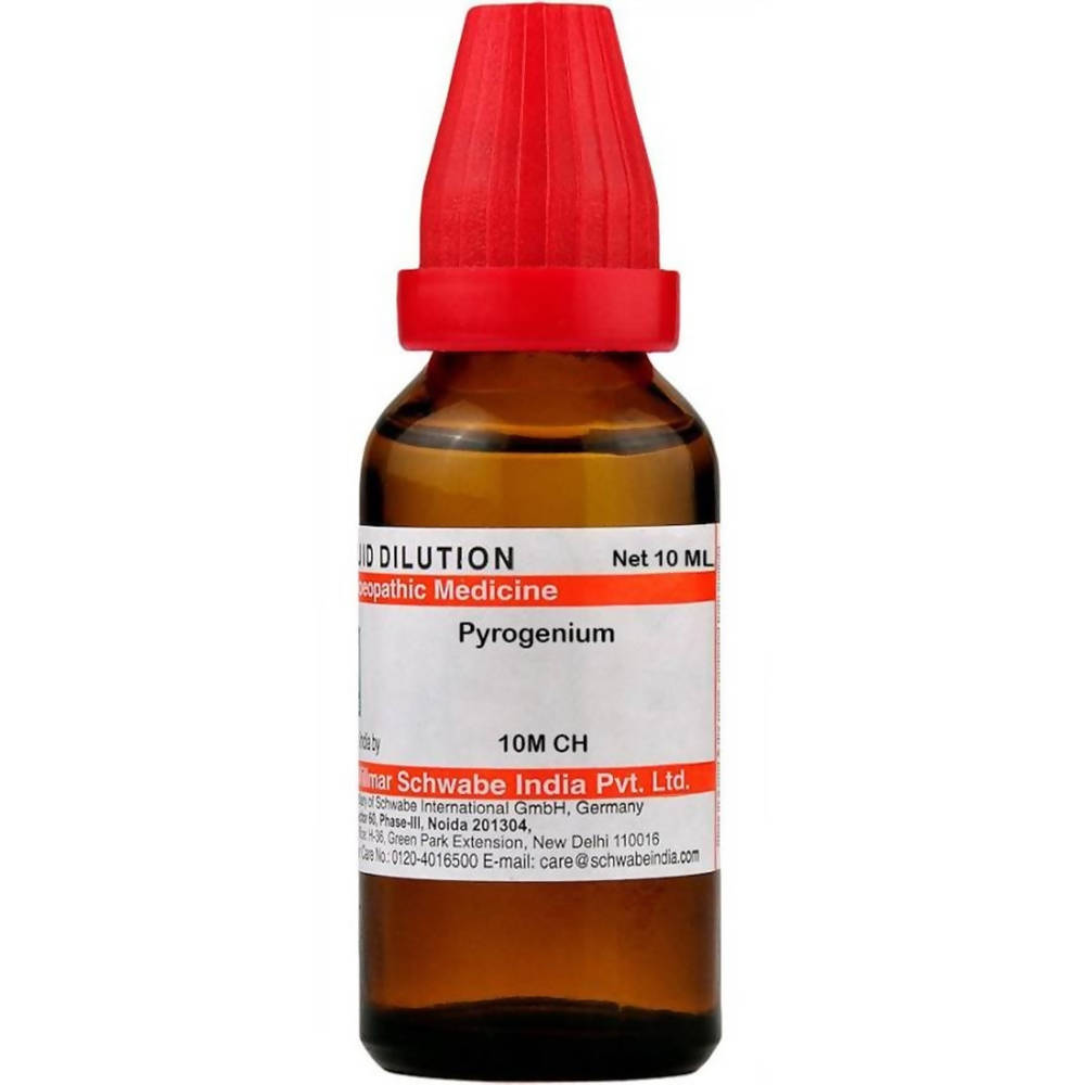 Image 1 of 10M CH / 10 ml for the product Dr. Willmar Schwabe India Pyrogenium Dilution
