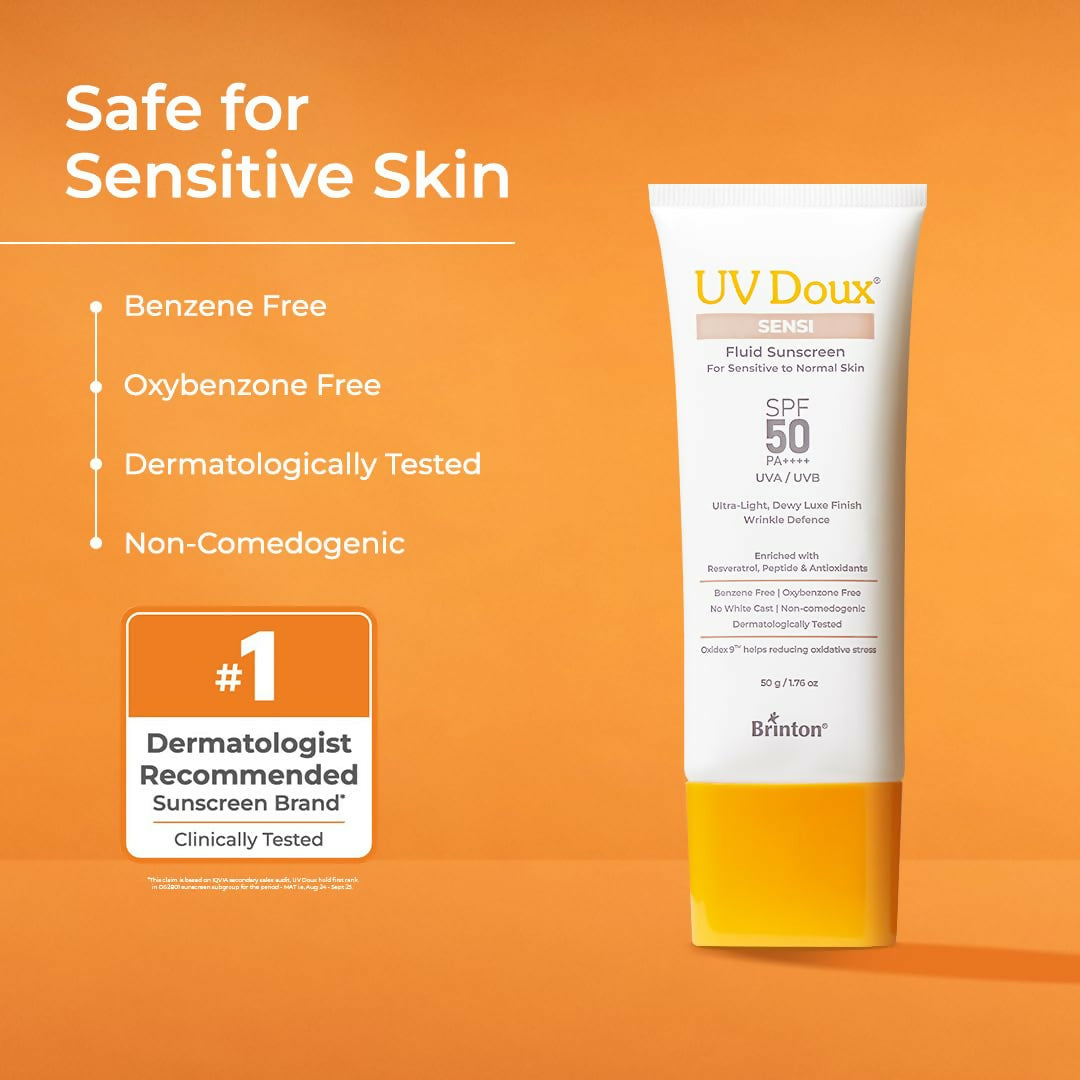 Image 4 of Brinton Uv Doux Sensi Fluid Sunscreen