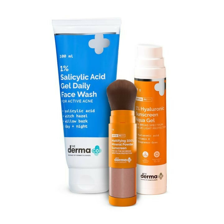 Image 1 of The Derma Co Sun Protection Kit
