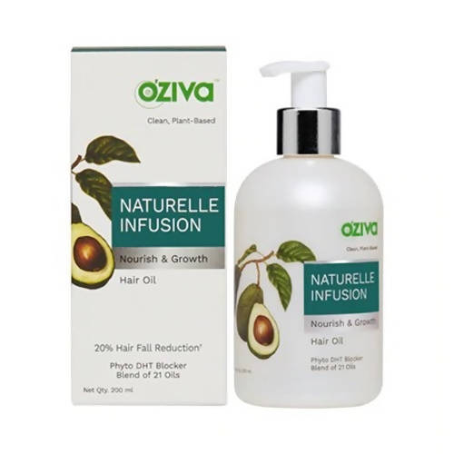 Image 1 of OZiva Naturelle Infusion Nourish & Growth Hair Oil