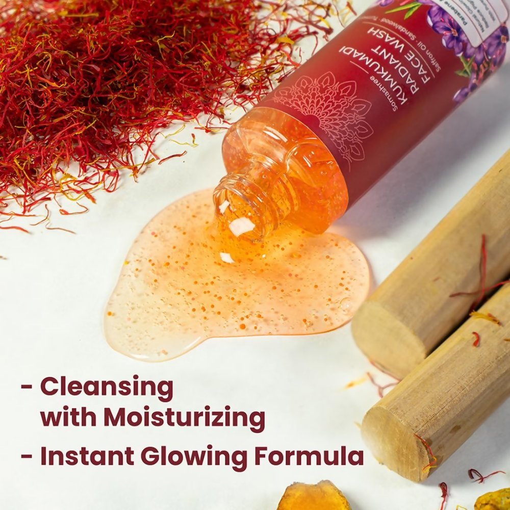 Image 4 of Pureus Herbals Somashree Kumkumadi Radiant Face Wash