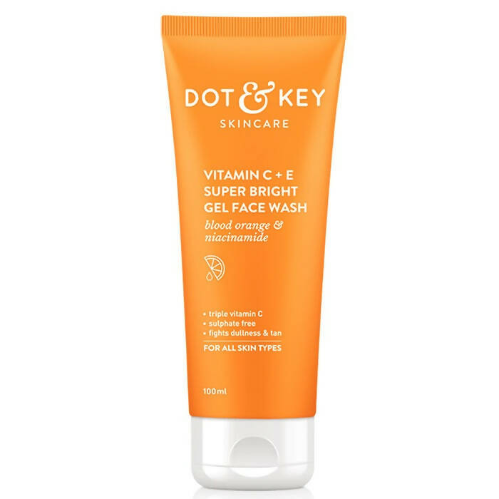 Image 1 of 100 ml / Pack of 1 for the product Dot & Key Vitamin C+E Super Bright Gel Face Wash