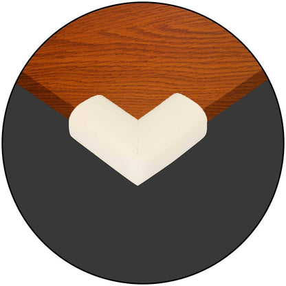 Image 1 of Default Title for the product Safe-O-Kid High Qualityhigh Density L-Shaped Large Nbr Corner Cushions - Cream