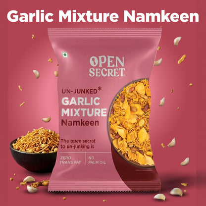 Image 1 of Open Secret Unjunked Garlic Namkeen