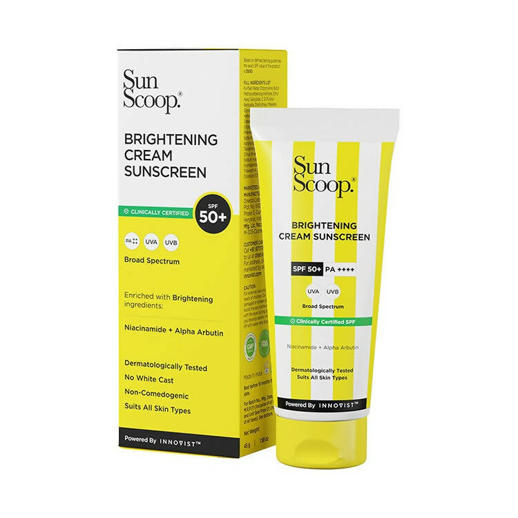 Image 1 of 45 gm / Pack of 1 for the product Sun Scoop Daily SPF 50 Sunscreen Cream