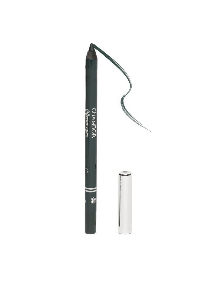Image 1 of 1.2 gm / Pack of 1 for the product Chambor Women 03 Dark Green Long Wear Eyeliner