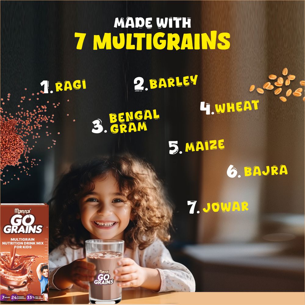 Image 11 of Manna Go Grains Nutrition Drink for Kids