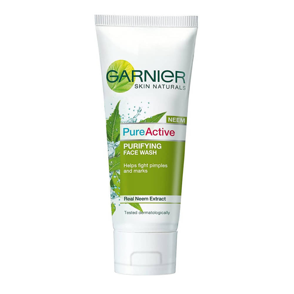 Image 1 of 100 gm / Pack of 1 for the product Garnier Pure Active Purifying Neem Face Wash