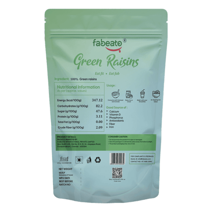 Image 3 of Fabeato Premium Seedless Green Raisins
